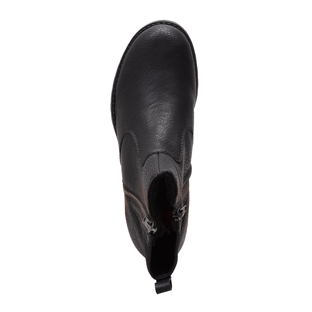 detail Dámska členková obuv RIEKER 78568/00 SCHWARZ H/W 7