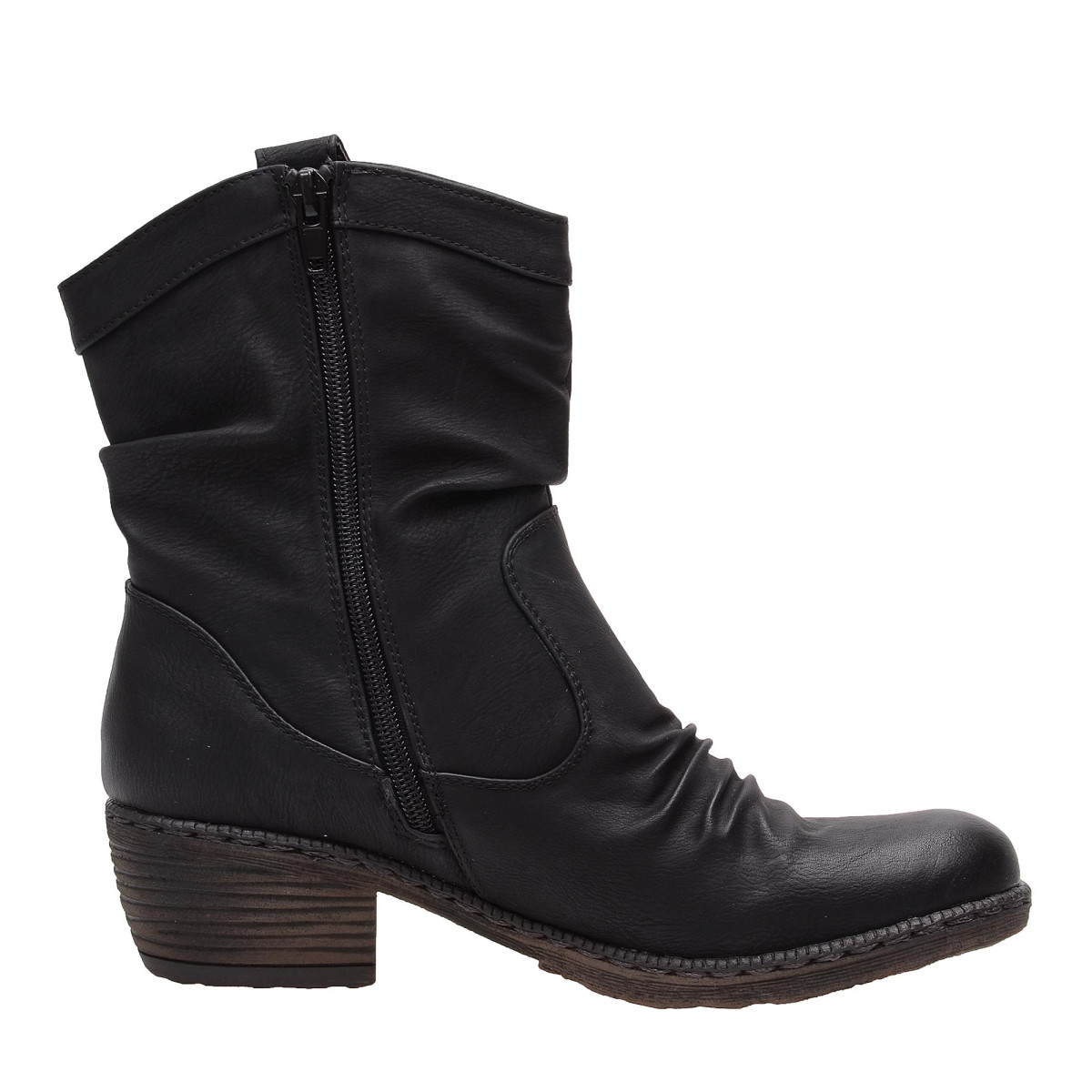 detail Dámská obuv RIEKER 93770/01 SCHWARZ H/W 7