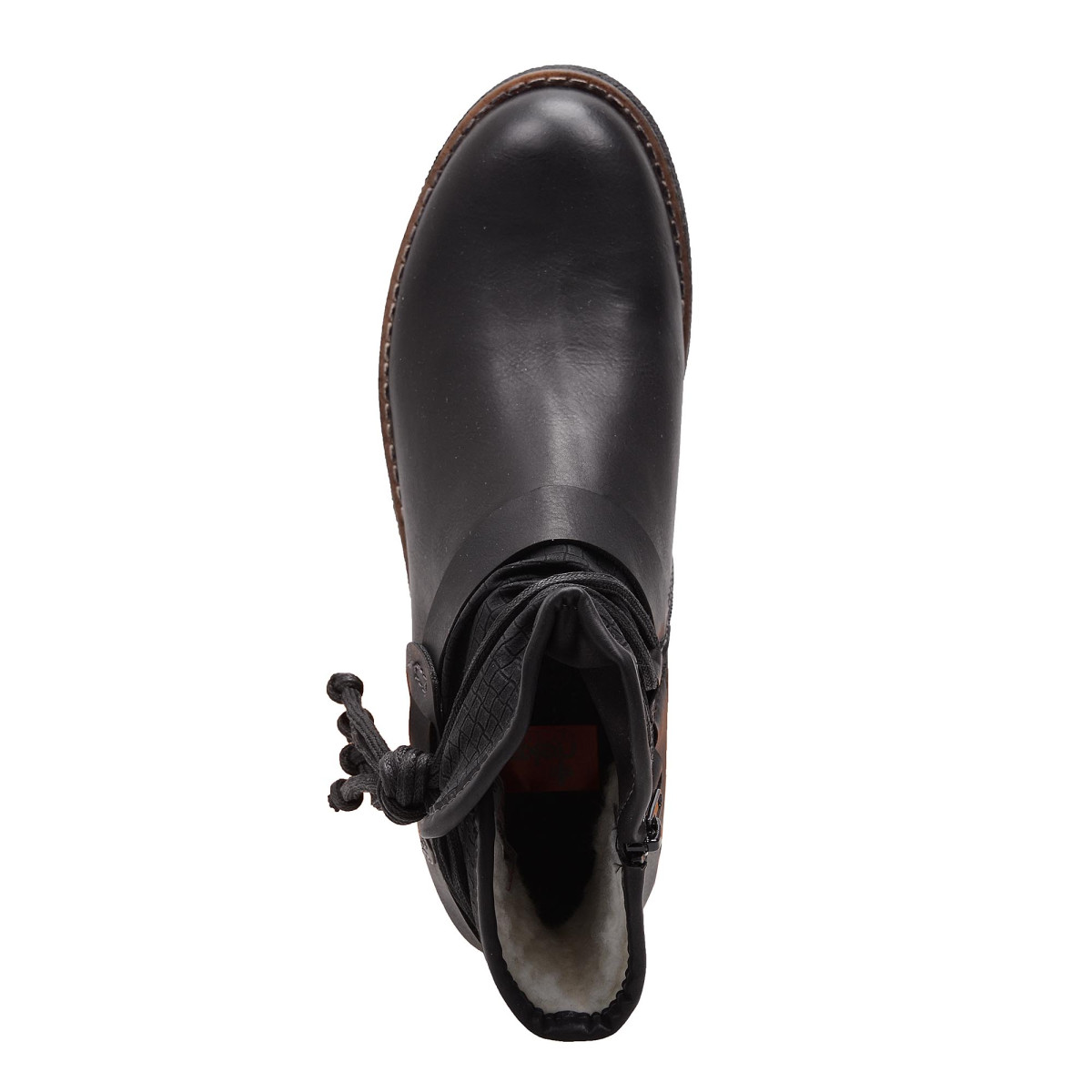 detail Dámská kotníková obuv RIEKER 94689/00 SCHWARZ H/W 7