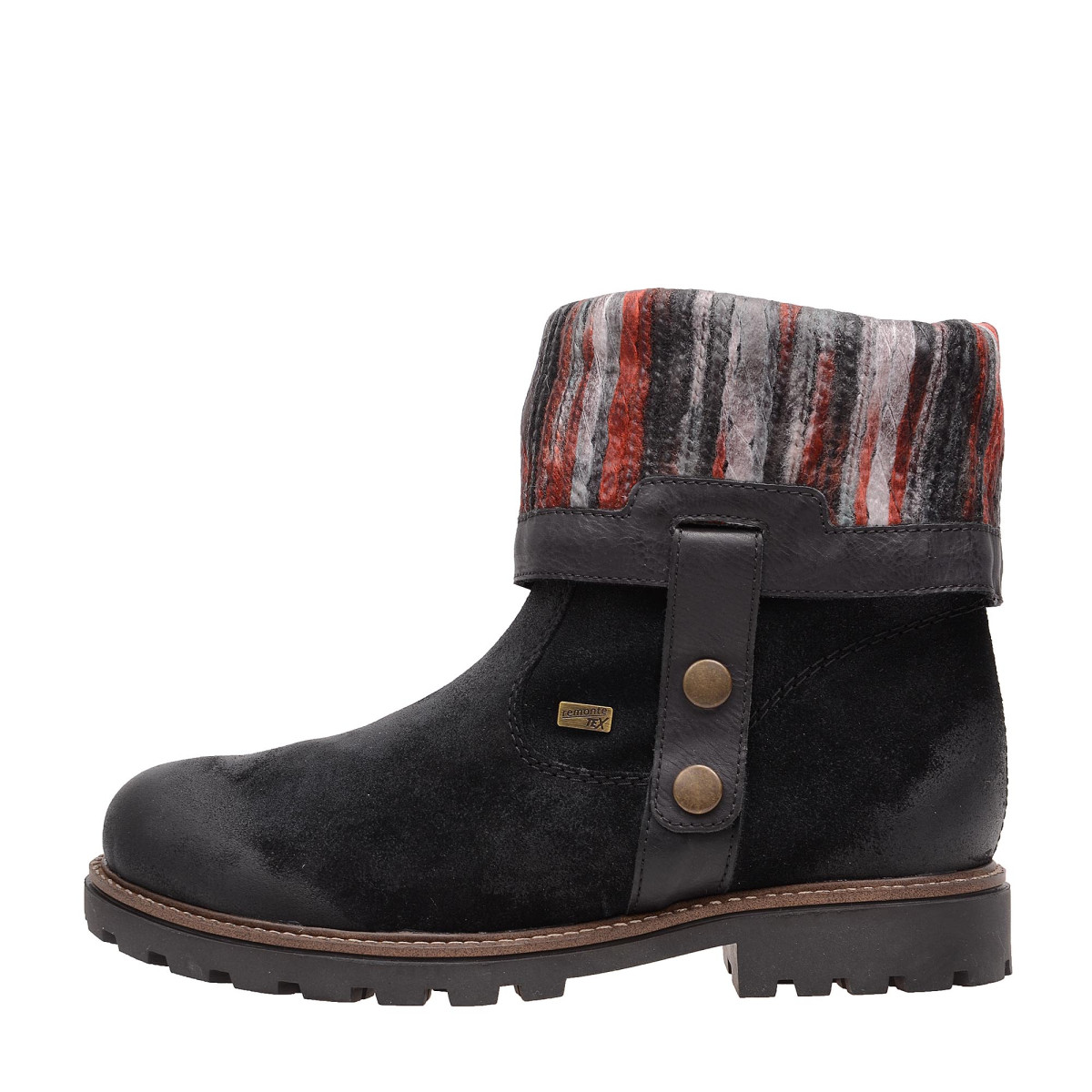 detail Dámská obuv REMONTE - RIEKER D7480/02 SCHWARZ H/W 7