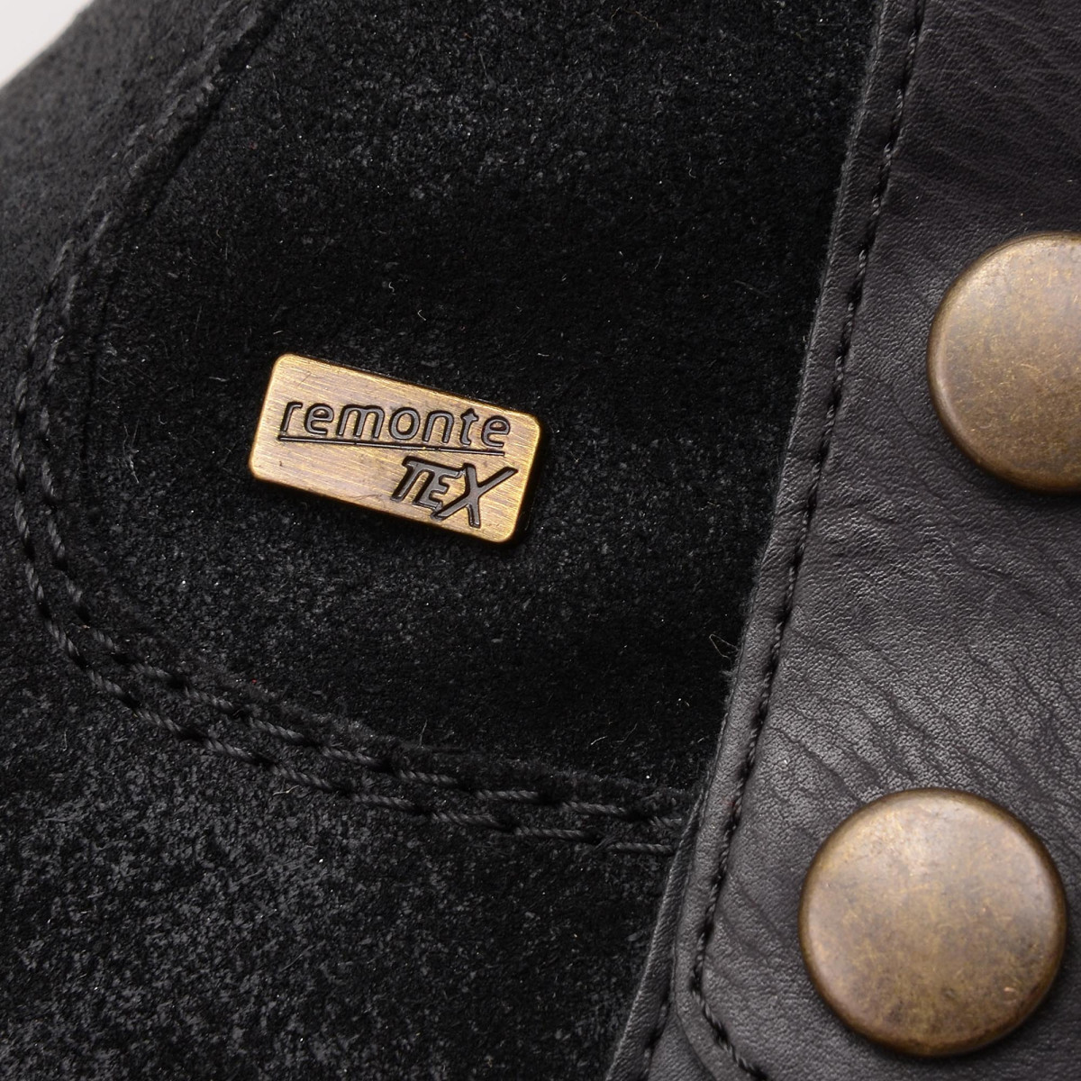 detail Dámská obuv REMONTE - RIEKER D7480/02 SCHWARZ H/W 7