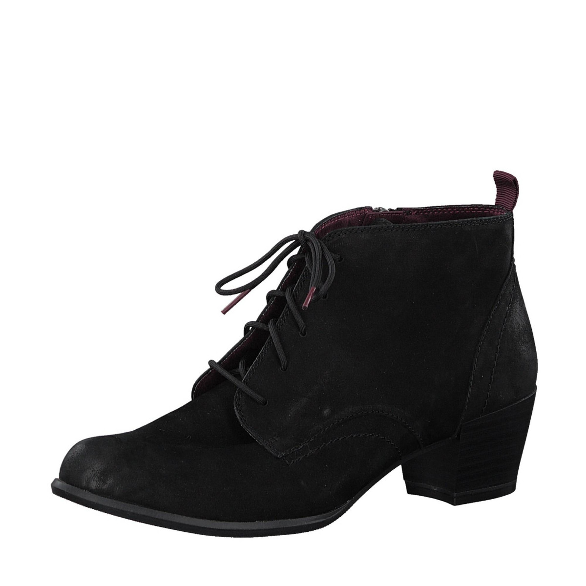 detail Dámská obuv TAMARIS 1-1-25115-29 BLACK NUBUC 008