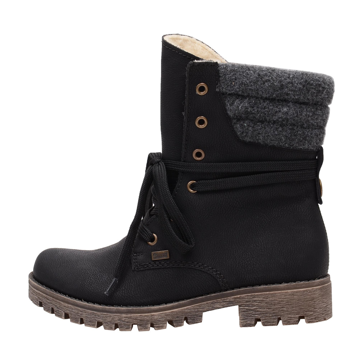 detail Dámská obuv RIEKER 78531/00 SCHWARZ KOMBI H/W 7