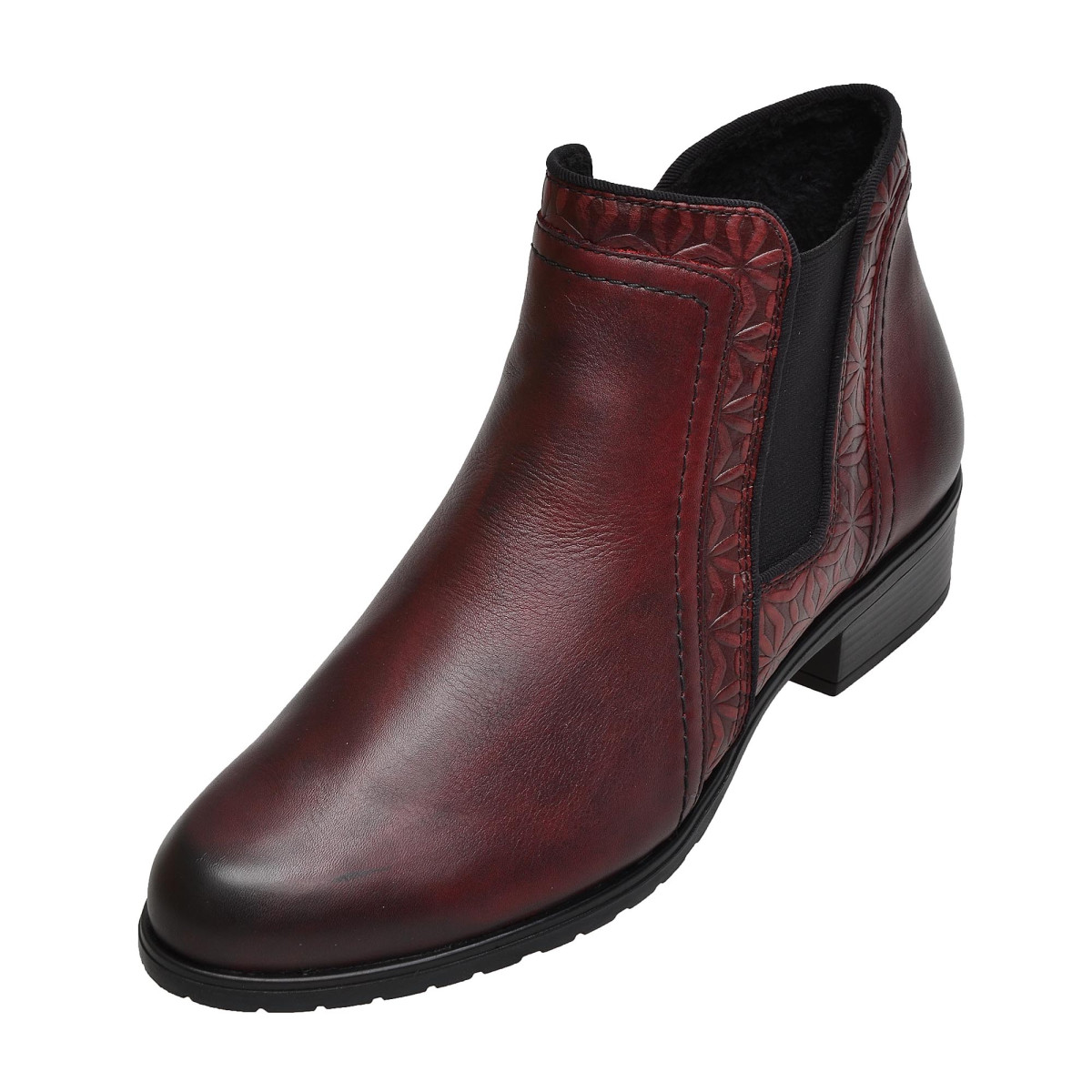 detail Dámská obuv RIEKER - REMONTE D6873/35 BORDEAUX H/W 8