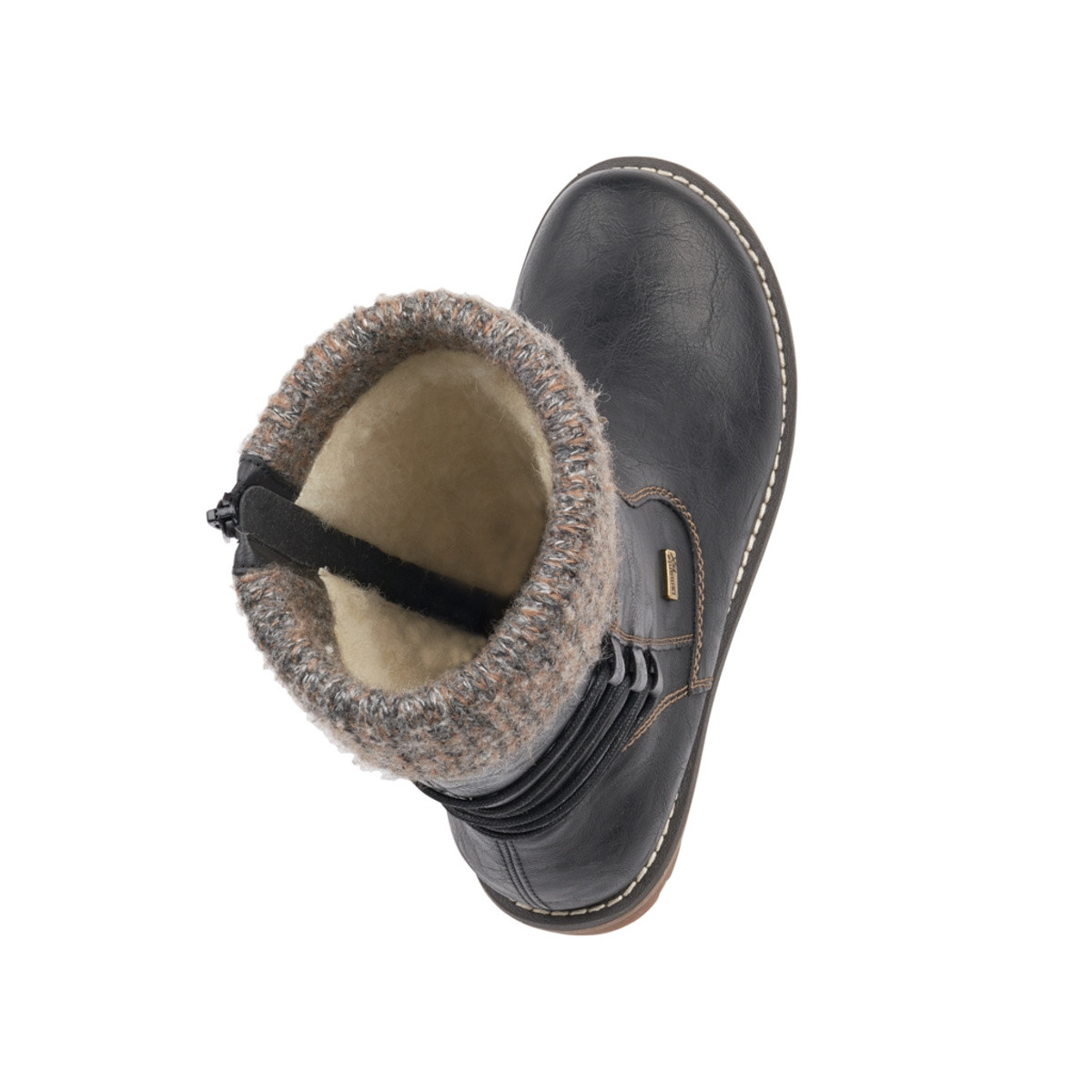 detail Dámské kozačky REMONTE RIE-1035831-W9 černá