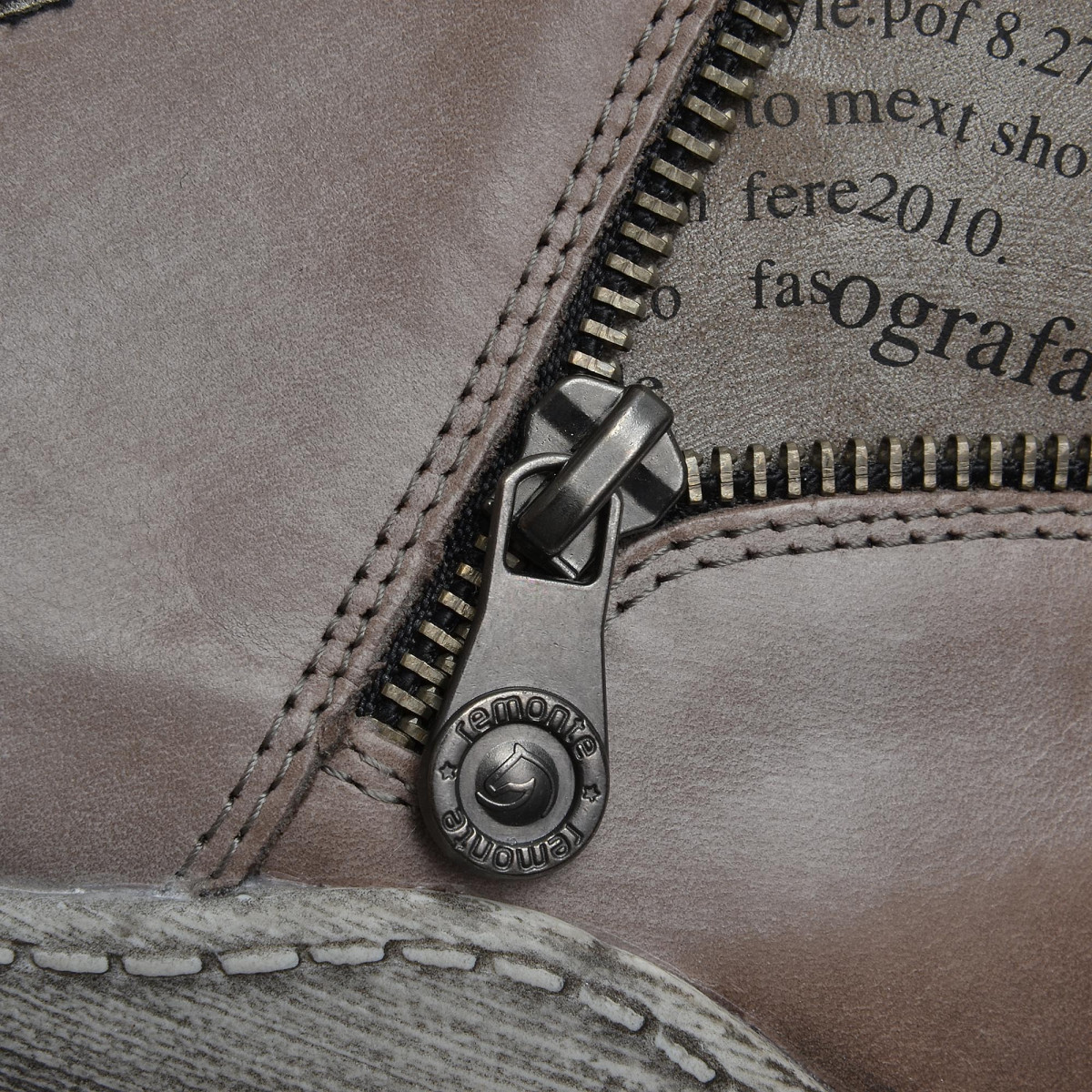 detail Dámska členková obuv REMONTE R1472/42 GRAU KOMBI H/W 8