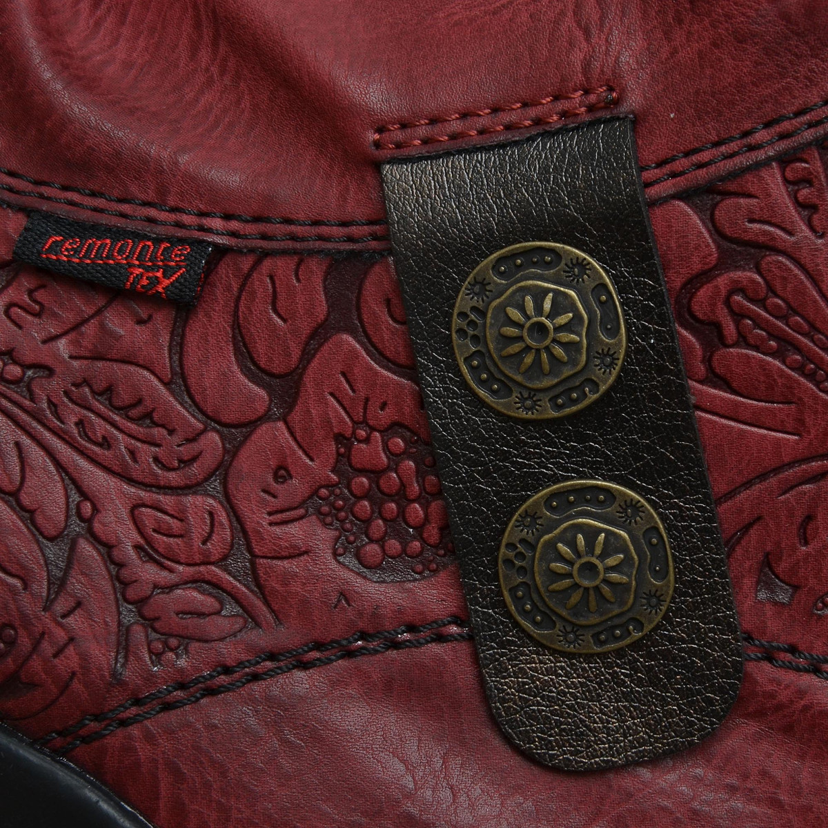 detail Dámská obuv RIEKER R3495/35 WINE KOMBI H/W 8