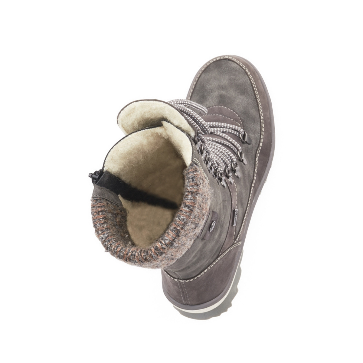 detail Dámské kozačky REMONTE RIE-1035848-W1 šedá