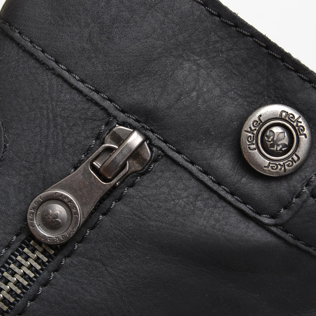 detail Dámska členková obuv RIEKER Y1553-01 SCHWARZ H/W 9