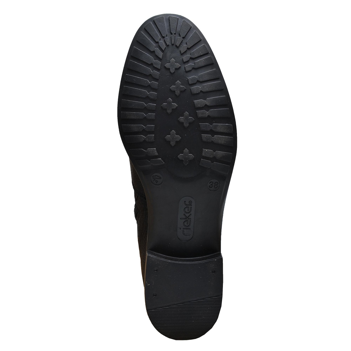 detail Dámské černé kozačky RIEKER Z7395/00 SCHWARZ H/W 8