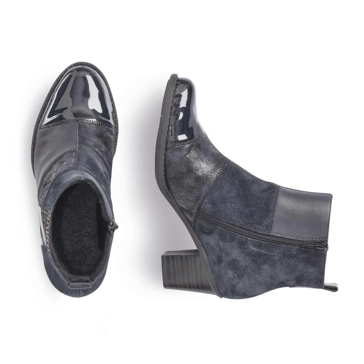 detail Dámská obuv RIEKER Z7686/14 BLAU H/W 8