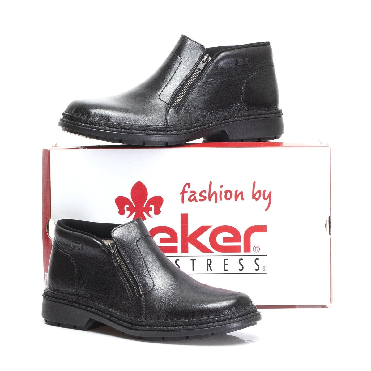 detail Pánská kotníková obuv RIEKER 05053/02 SCHWARZ H/W 8