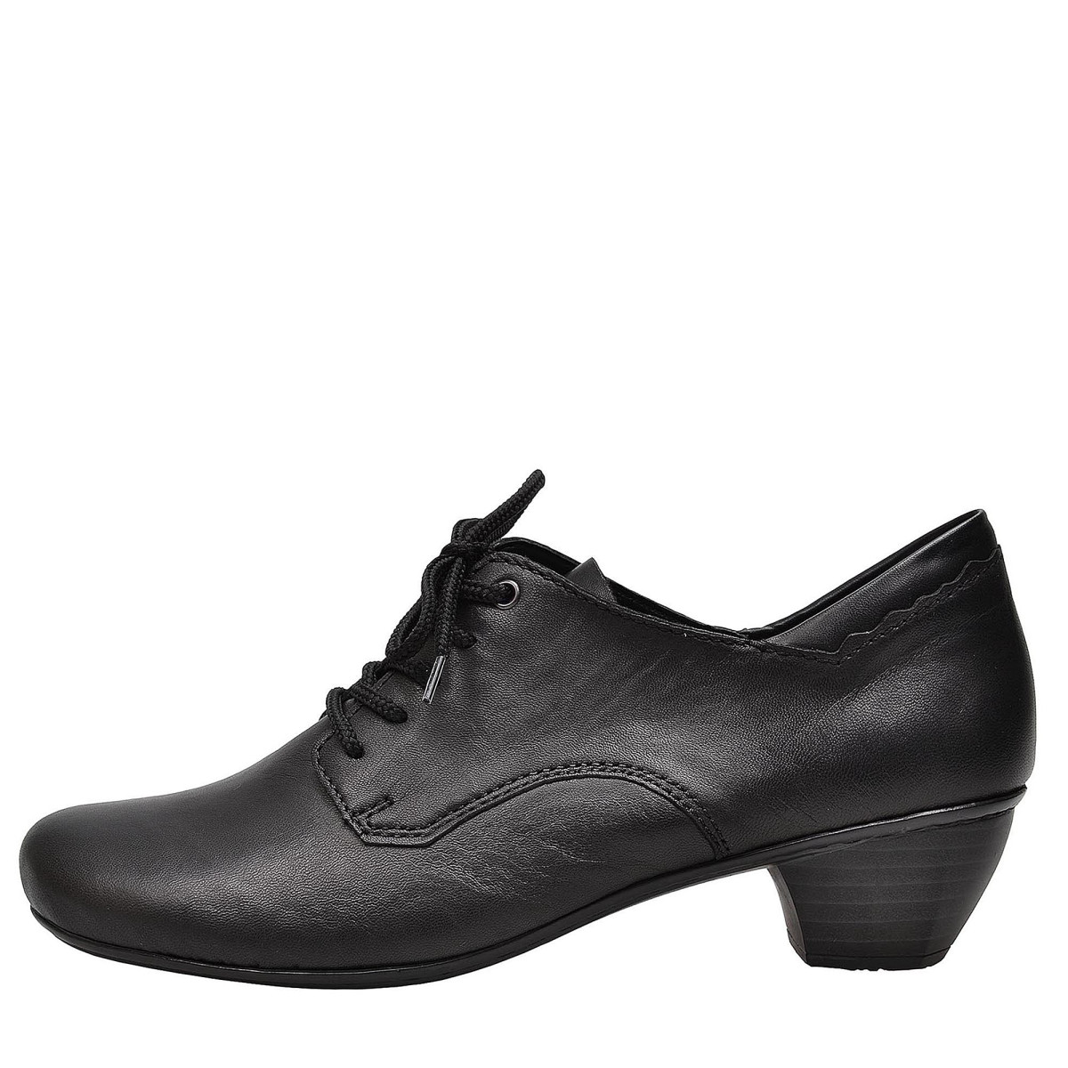 detail Dámské černé polobotky RIEKER 41722/01 SCHWARZ H/W 8
