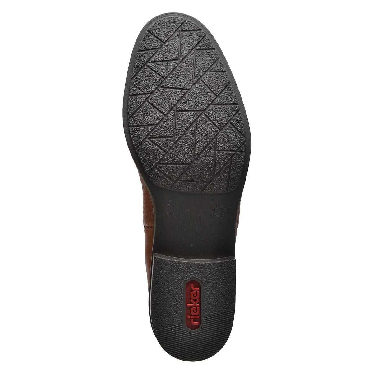 detail Dámská obuv RIEKER 52093/22 BRAUN KOMBI H/W 8