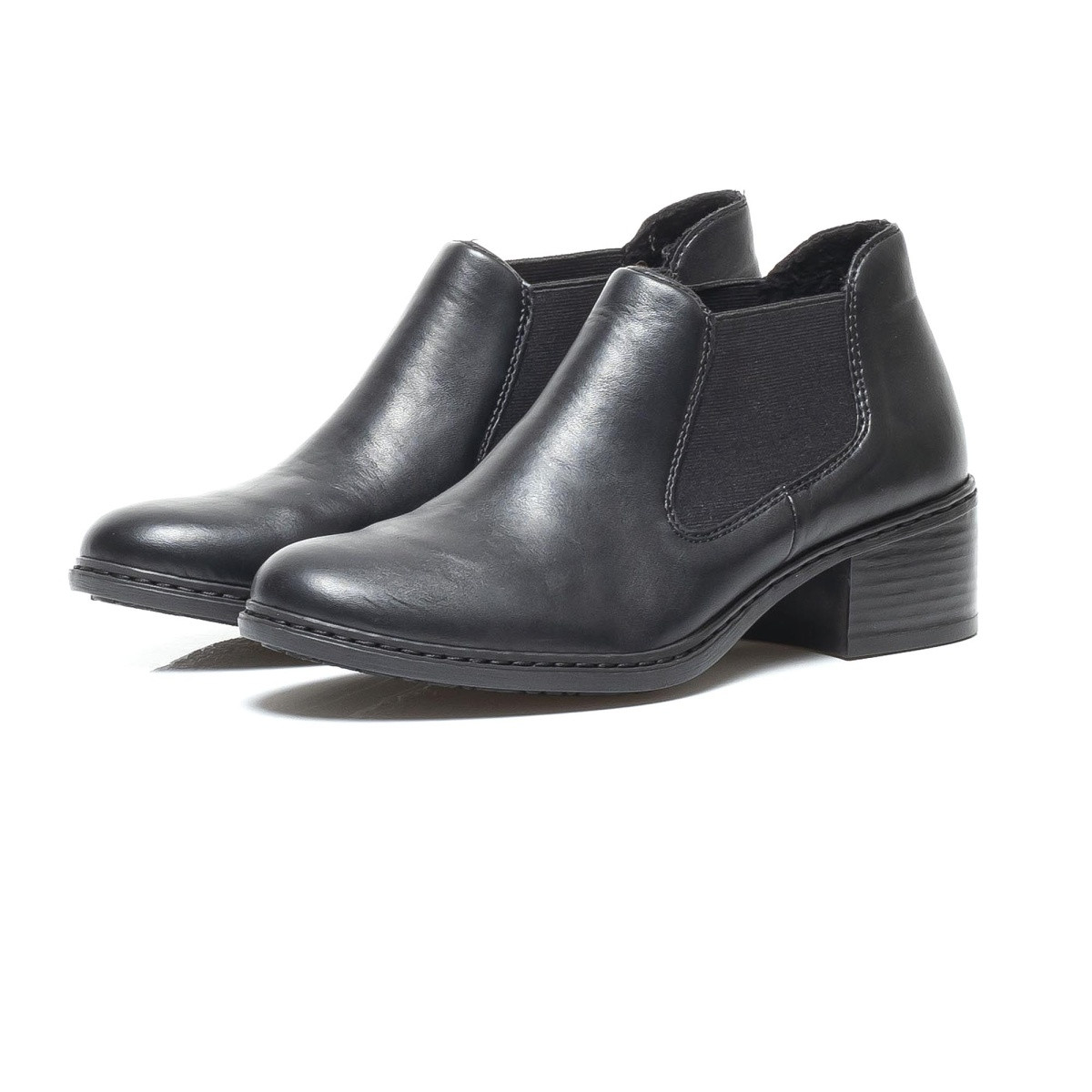 detail Dámská kotníková obuv RIEKER 57690/00 SCHWARZ H/W 8