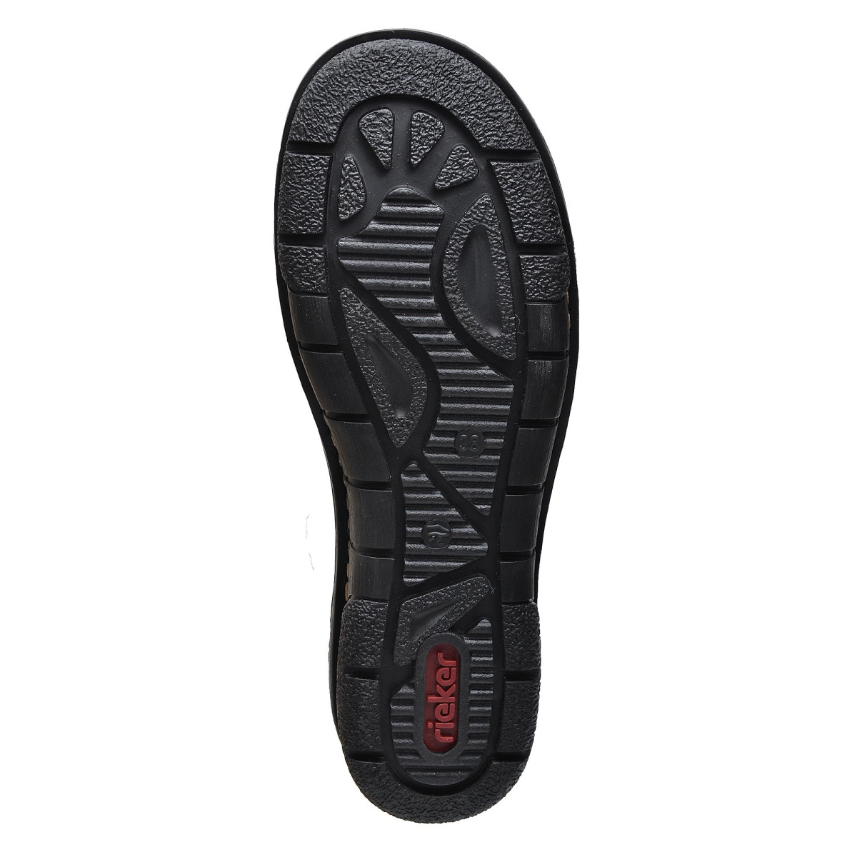 detail Dámské černé kotníkové boty RIEKER 73384/00 SCHWARZ H/W 8