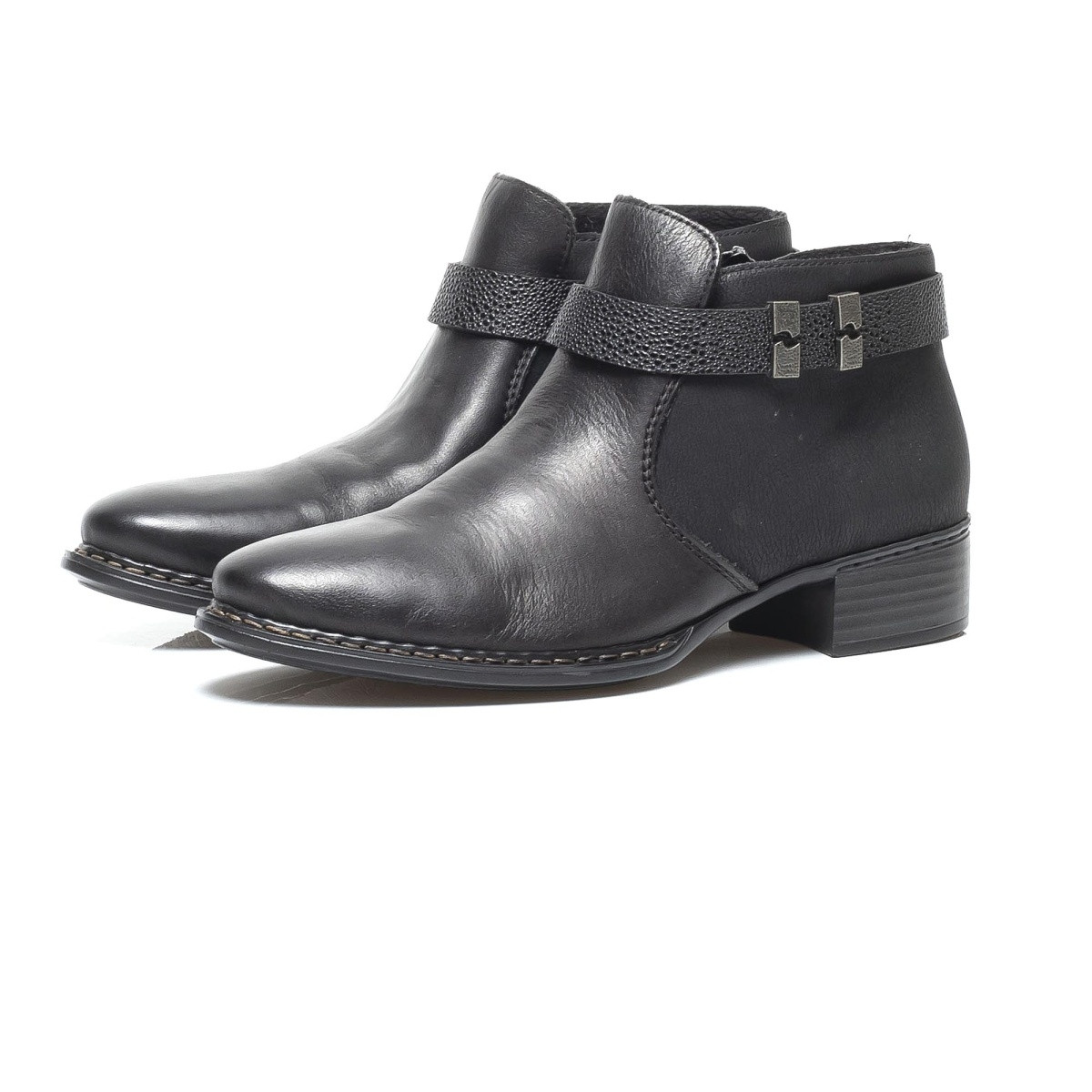 detail Dámská obuv RIEKER 73660/01 SCHWARZ H/W 8