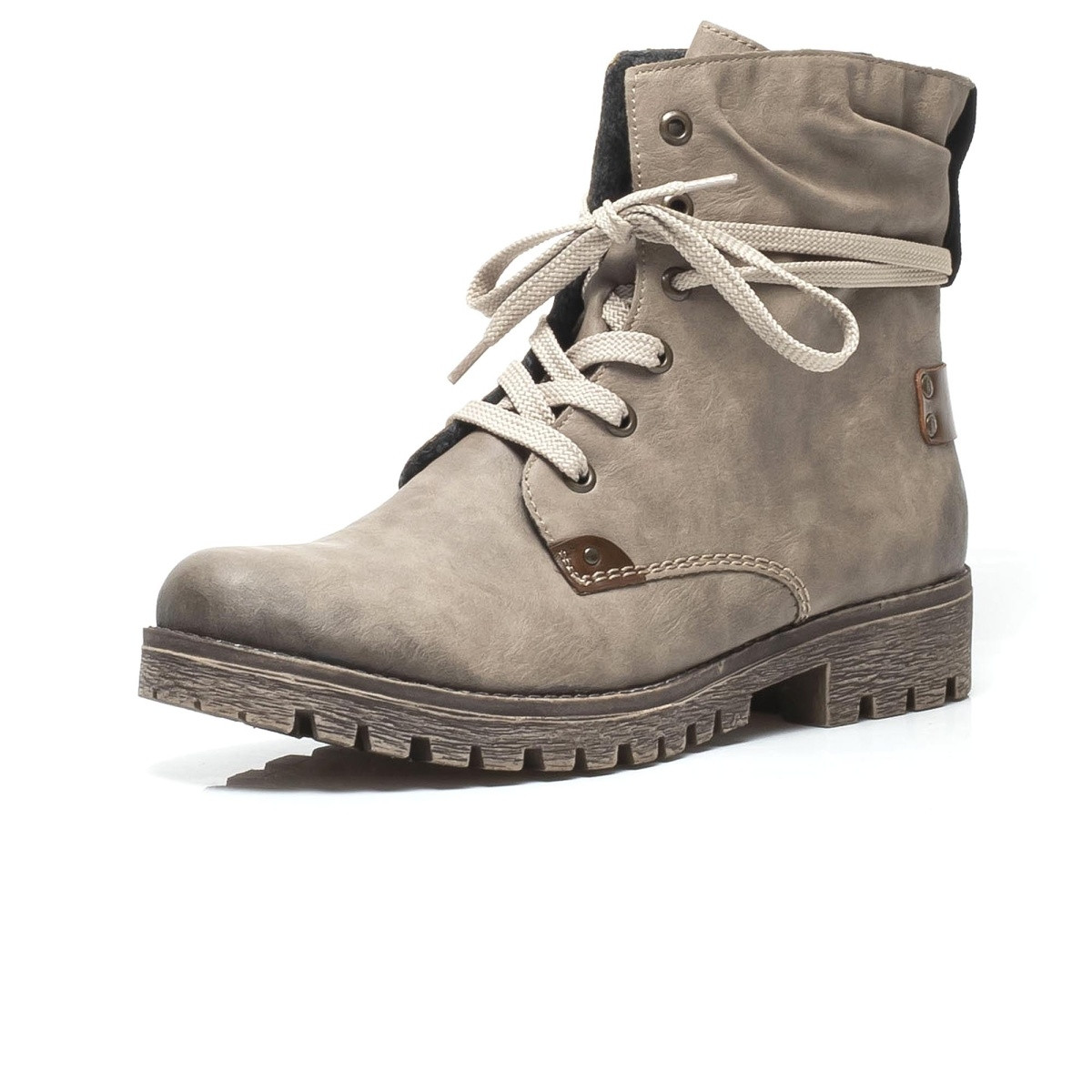 detail Dámská obuv RIEKER RIE-1036017-W8 béžová