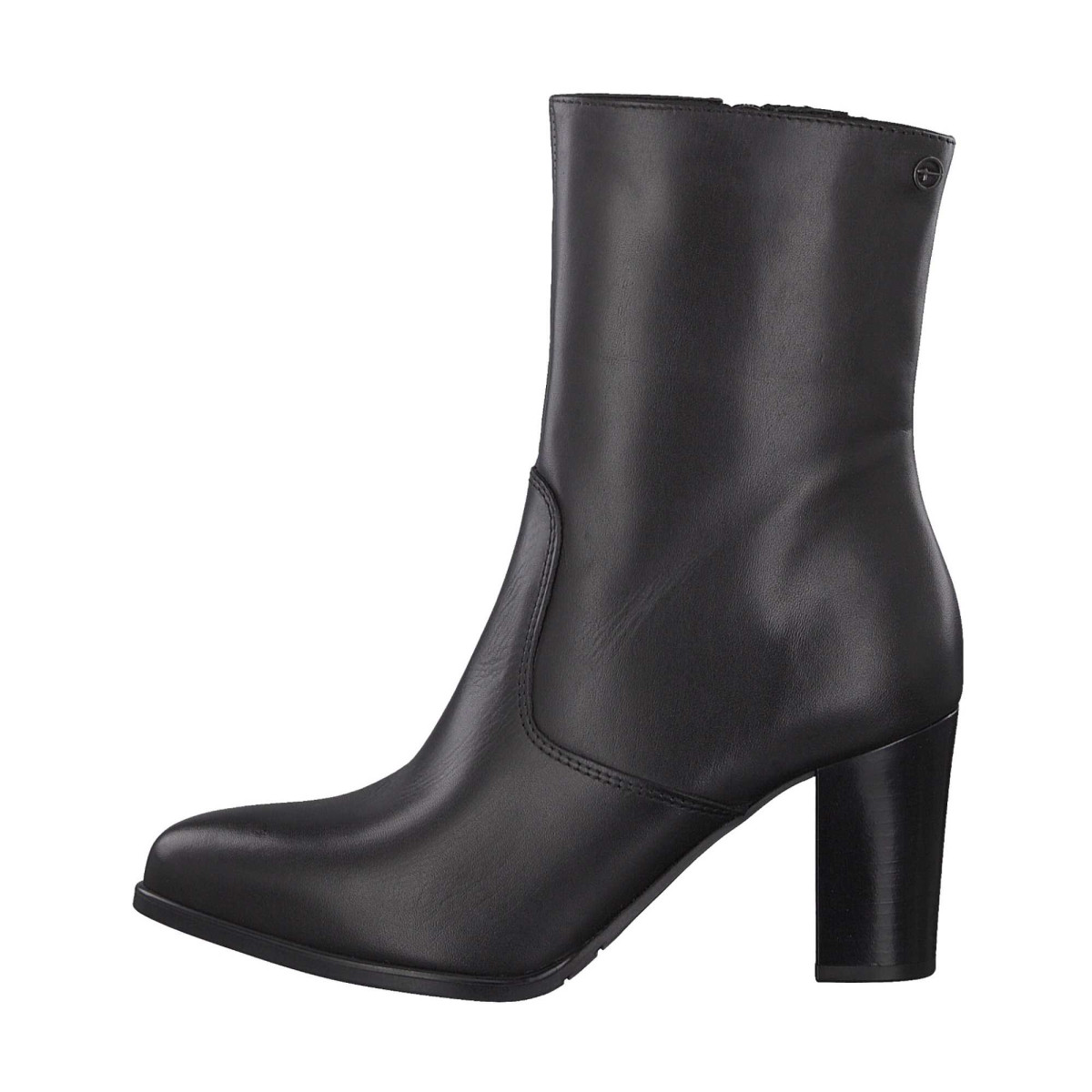 detail Dámská kotníková obuv TAMARIS 1-1-25382-31 BLACK LEATHER 003
