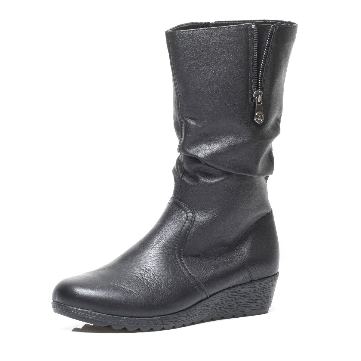 detail Dámské černé kozačky RIEKER X2471/00 SCHWARZ H/W 8