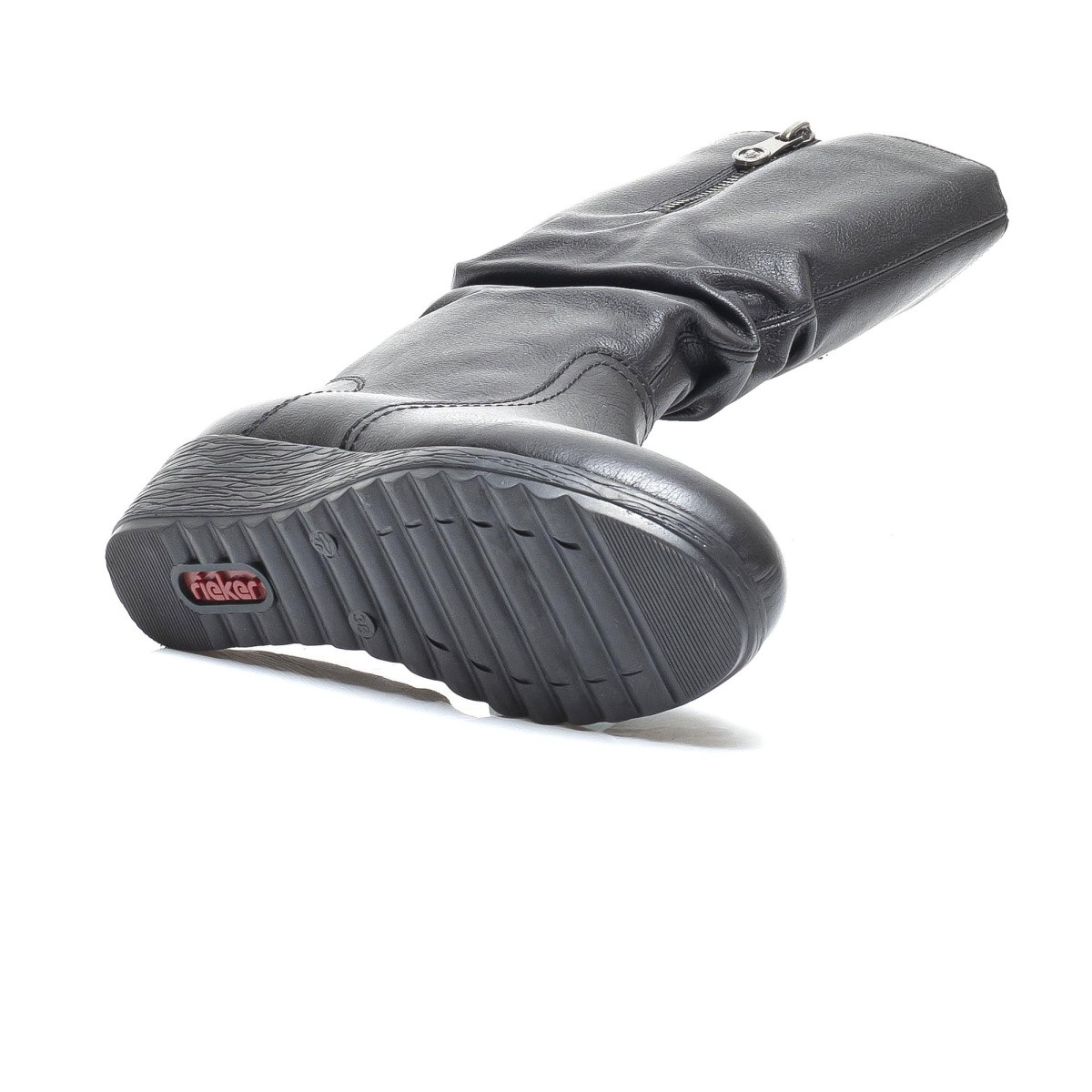 detail Dámské černé kozačky RIEKER X2471/00 SCHWARZ H/W 8