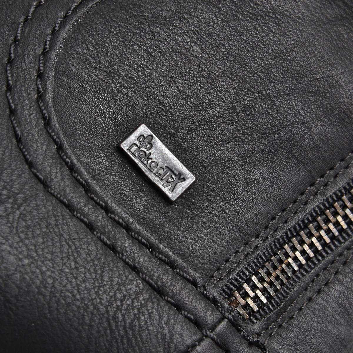 detail Dámské nadměrné kozačky RIEKER Y8039/00 SCHWARZ H/W 8