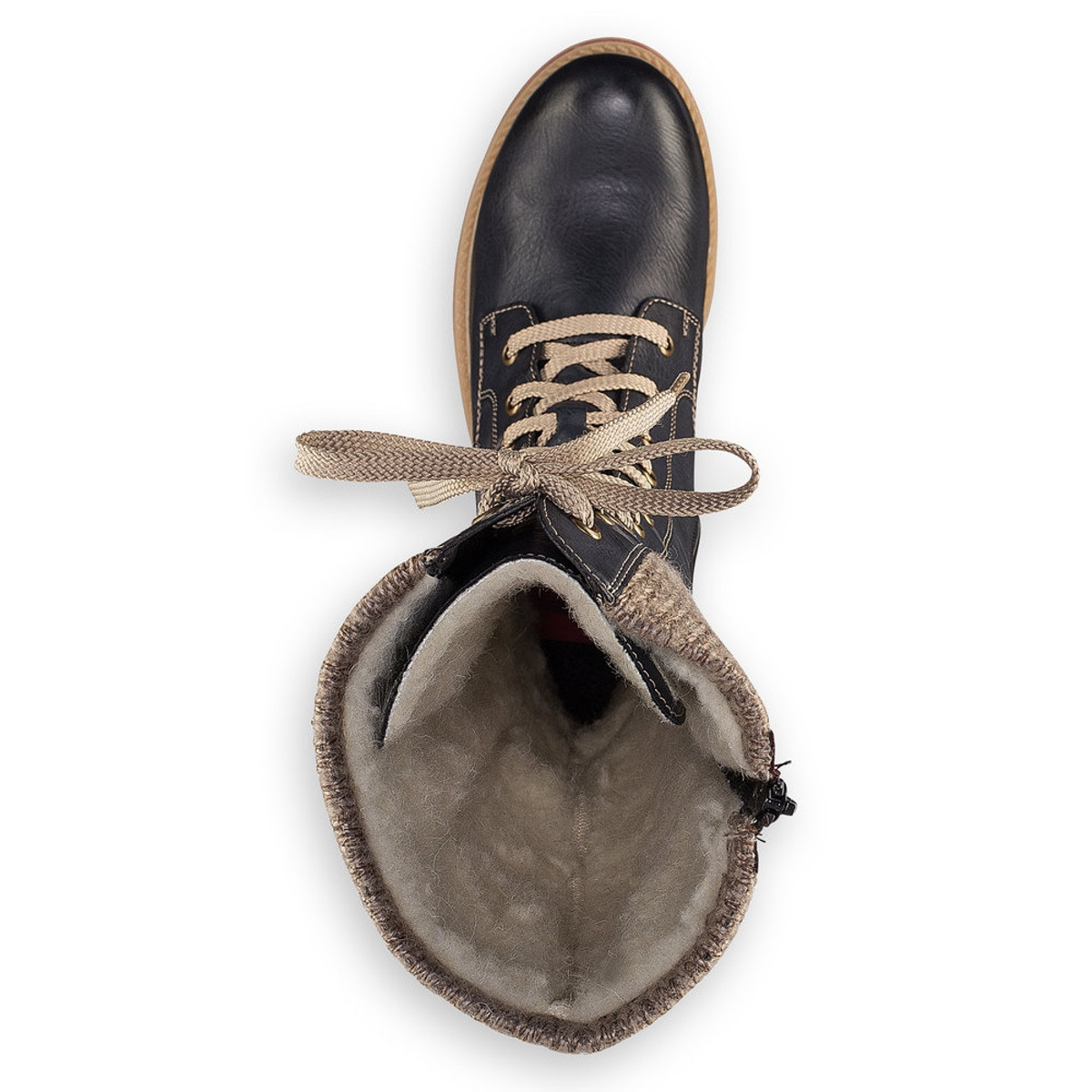 detail Dámské kozačky RIEKER Z1442-14 modrá W1