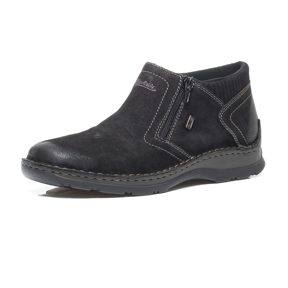 detail Pánské černé kotníkové boty RIEKER 05393/00 SCHWARZ H/W 8