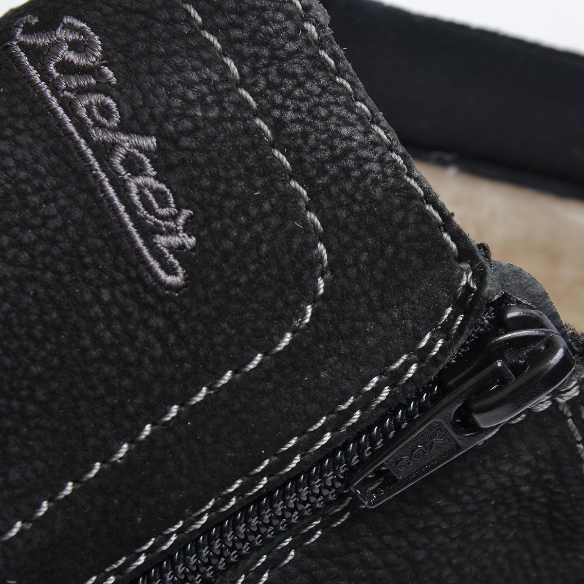 detail Pánské černé kotníkové boty RIEKER 05393/00 SCHWARZ H/W 8