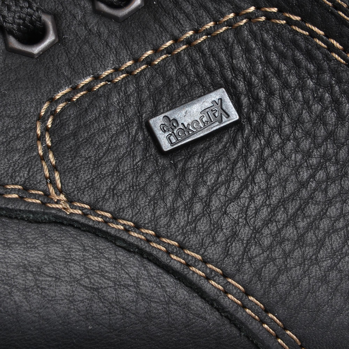 detail Pánská kotníková obuv RIEKER 39223-00 černá W0