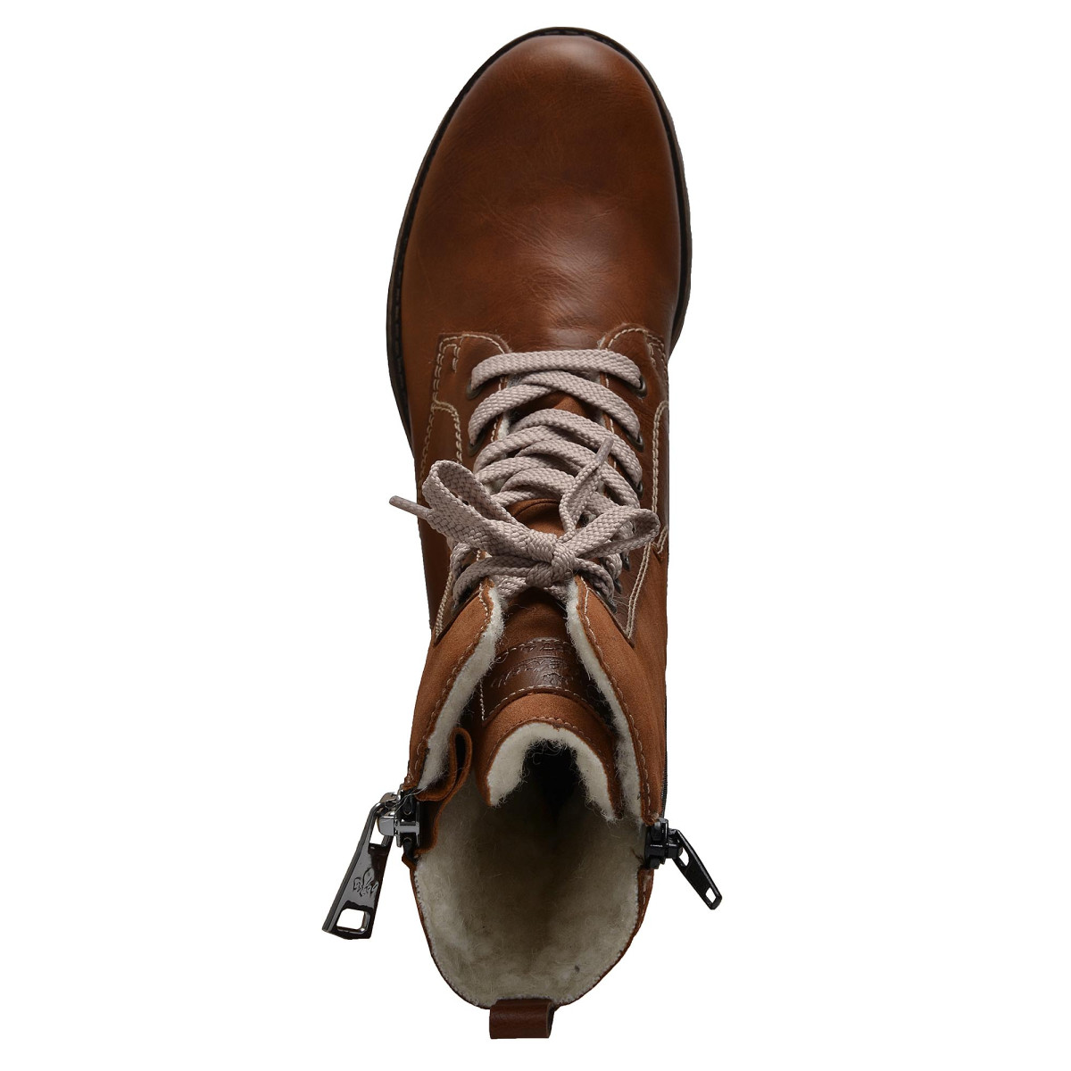 detail Dámská obuv RIEKER 785K1/25 BRAUN KOMBI H/W 8