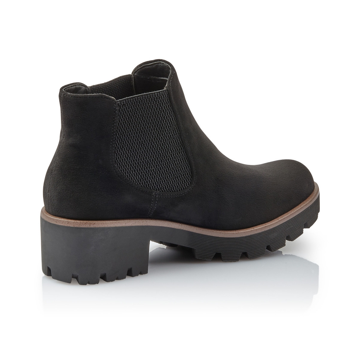 detail Dámska členková obuv RIEKER 99284-00 SCHWARZ H/W 9