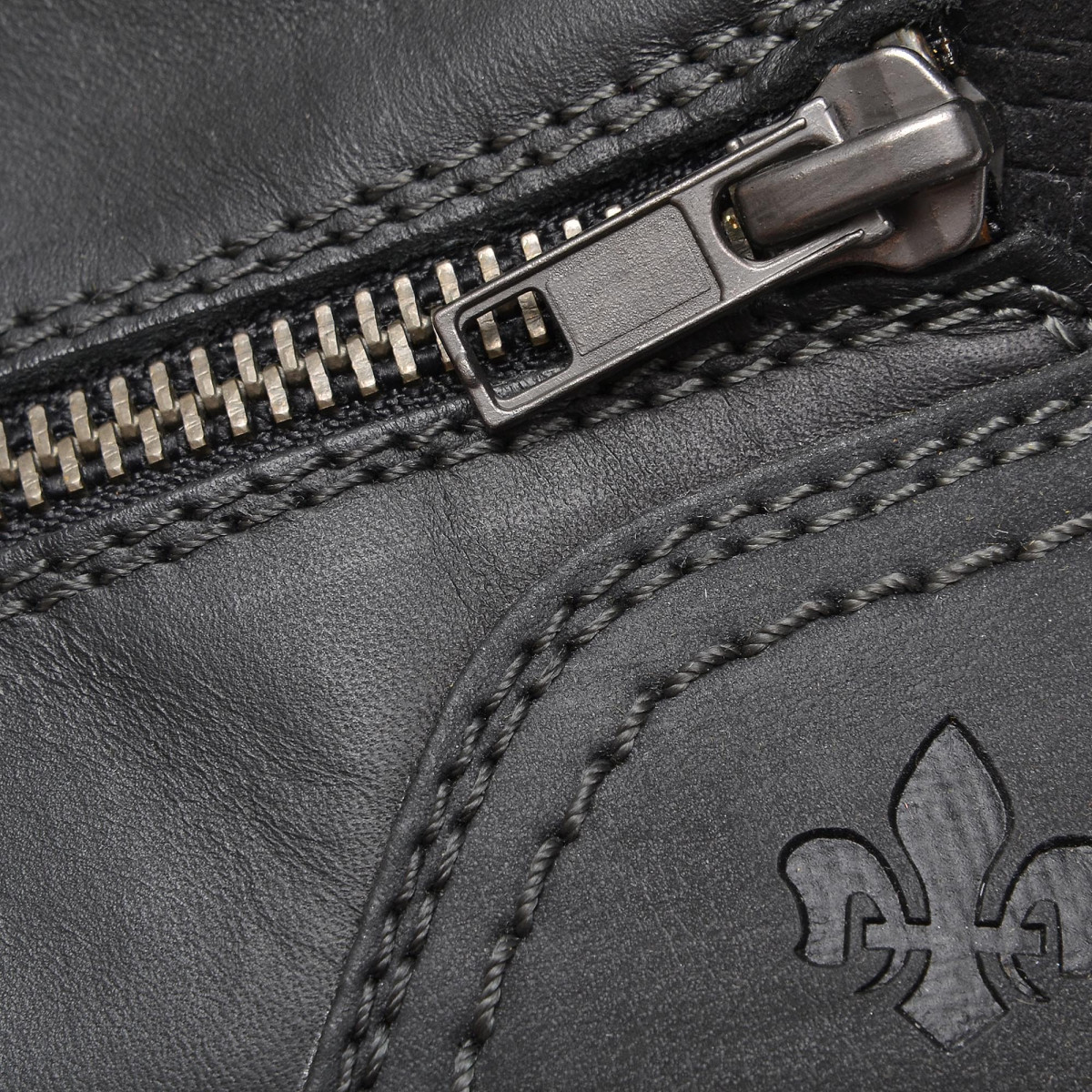 detail Pánské černé kotníkové boty RIEKER F5323/01 SCHWARZ H/W 8