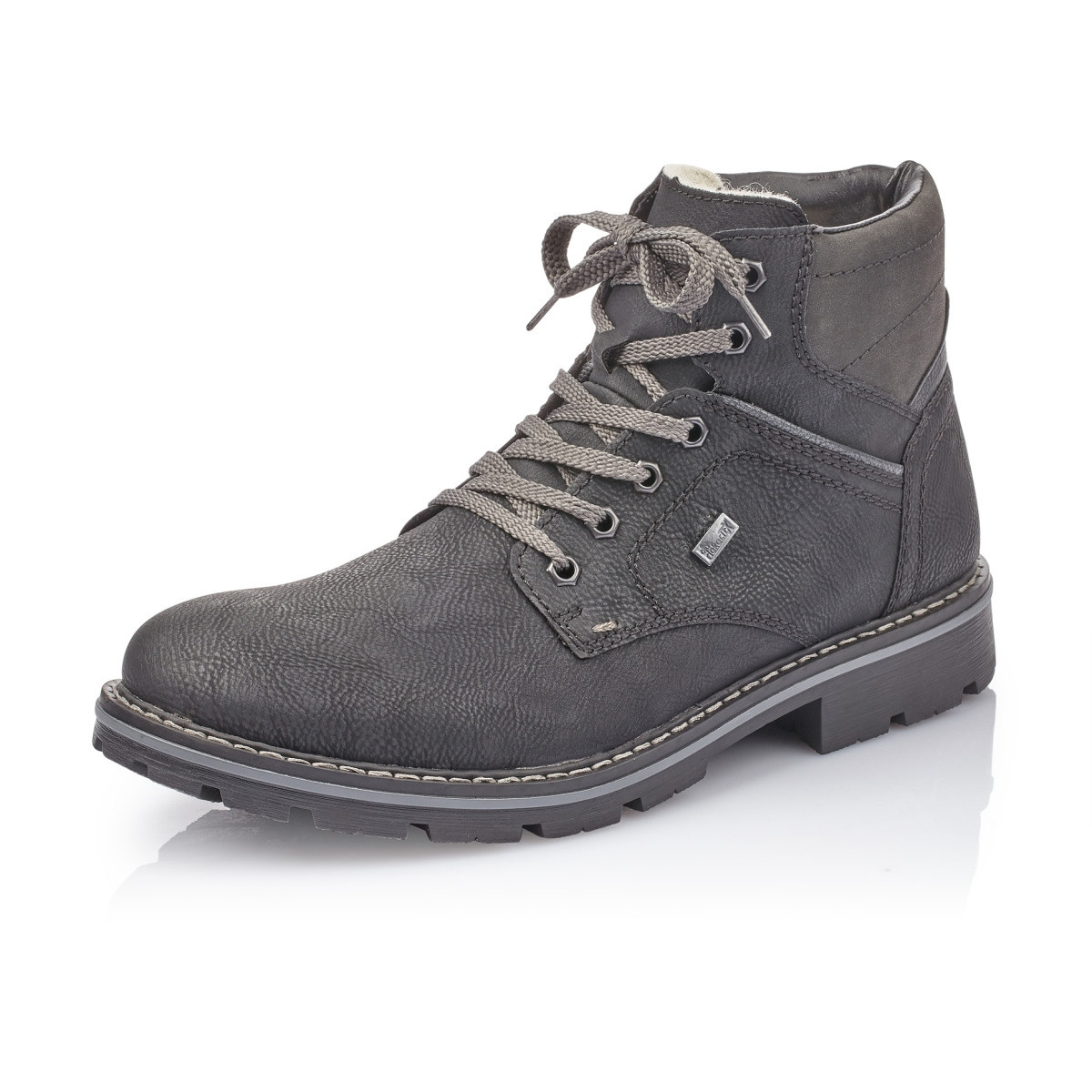detail Pánská kotníková obuv RIEKER 34020-02 SCHWARZ H/W 9