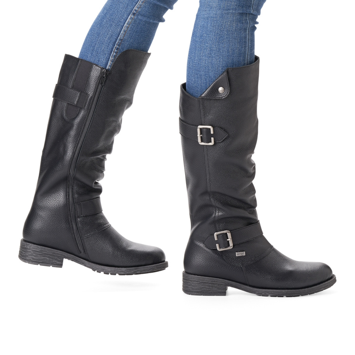 detail Dámské kozačky REMONTE RIE-1036441-W9 černá