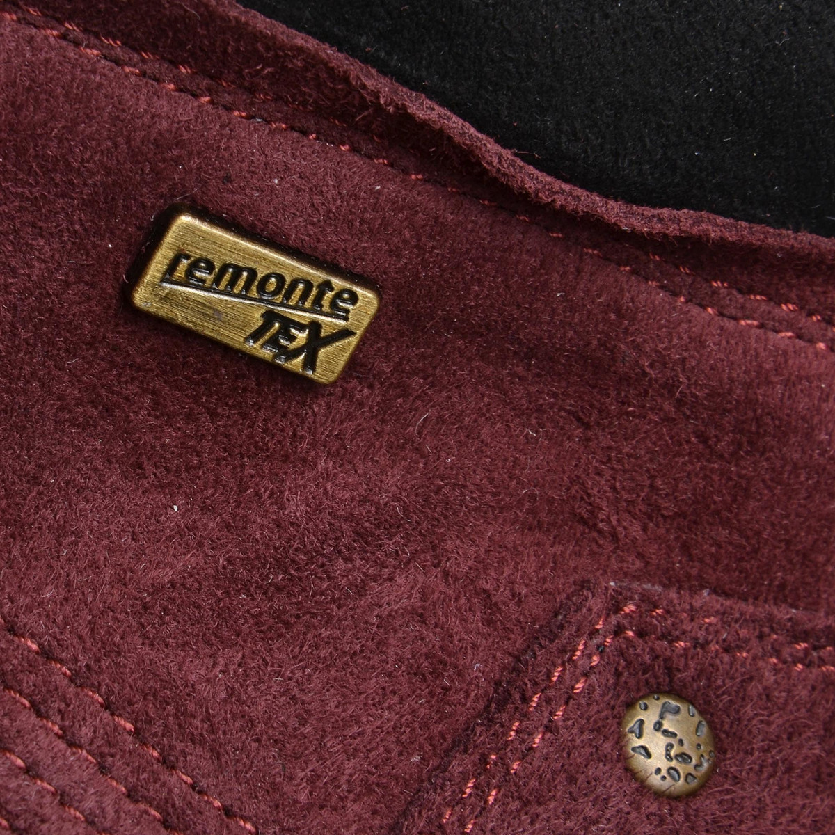 detail Dámská kotníková obuv REMONTE R7970/30 WINE KOMBI H/W 8