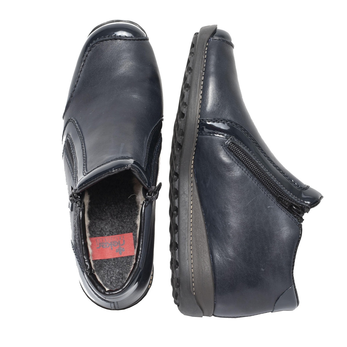 detail Dámská obuv RIEKER 44278/14 BLAU KOMBI H/W 8