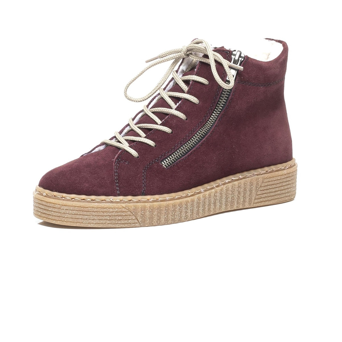 detail Dámská obuv RIEKER 71611/35 WINE KOMBI H/W 8