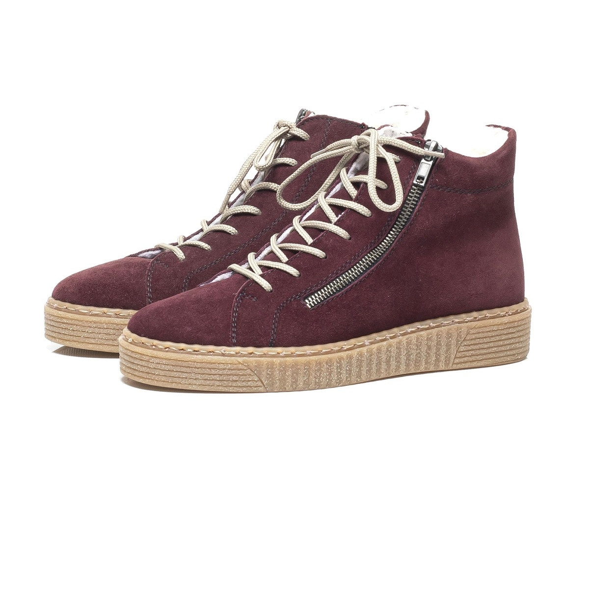 detail Dámská obuv RIEKER 71611/35 WINE KOMBI H/W 8