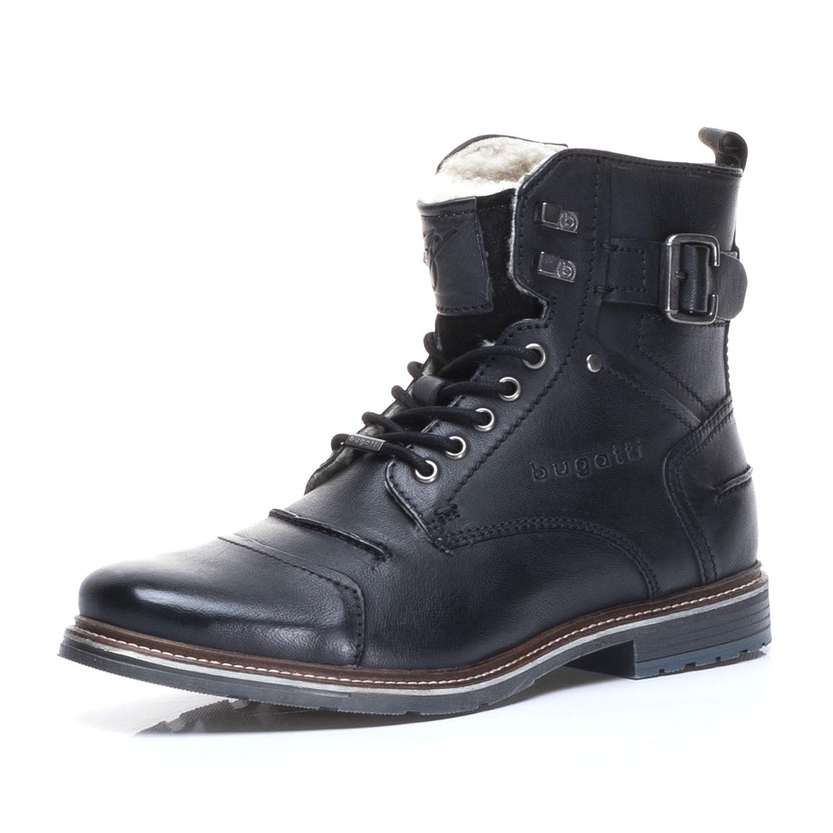 detail Pánská kotníková obuv BUGATTI 321-62251-3200-1000 SCHWARZ H/W 9