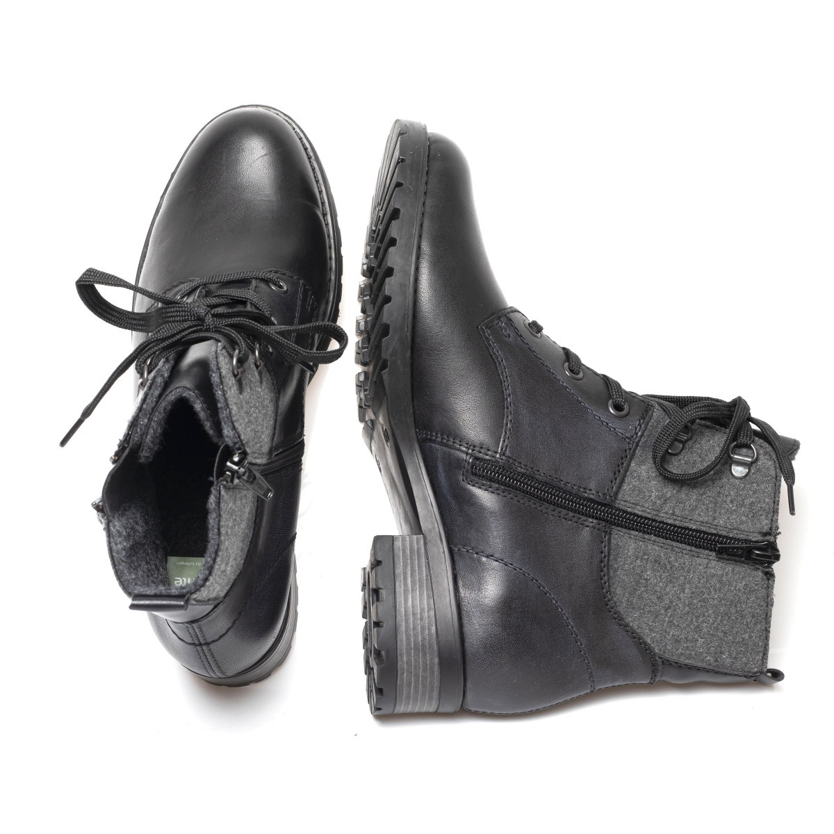 detail Dámská kotníková obuv REMONTE D8278-01 SCHWARZ H/W 9