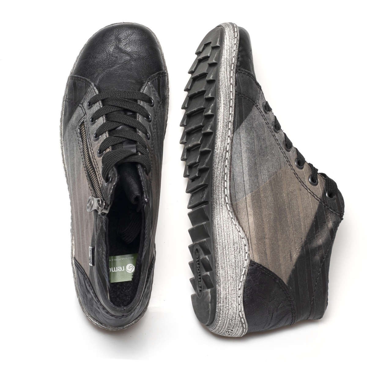 detail Dámská kotníková obuv REMONTE R1496-02 SCHWARZ H/W 9