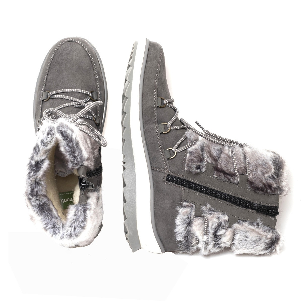 detail Dámská obuv REMONTE RIE-1036645-W9 šedá