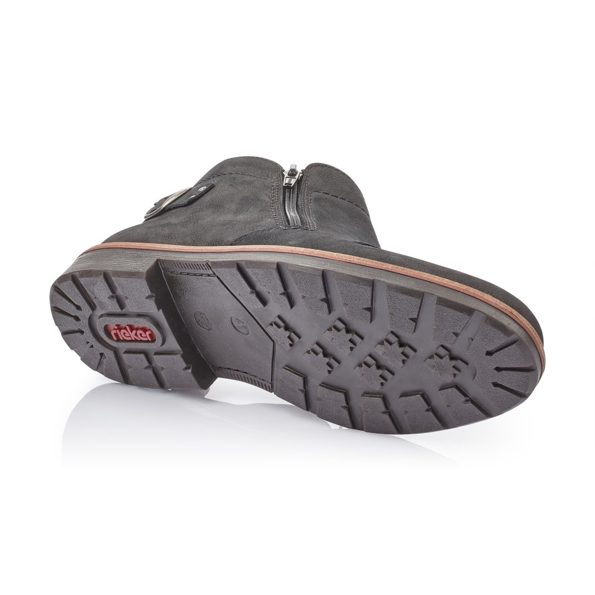 detail Pánska členková obuv RIEKER 35362-02 SCHWARZ H/W 9