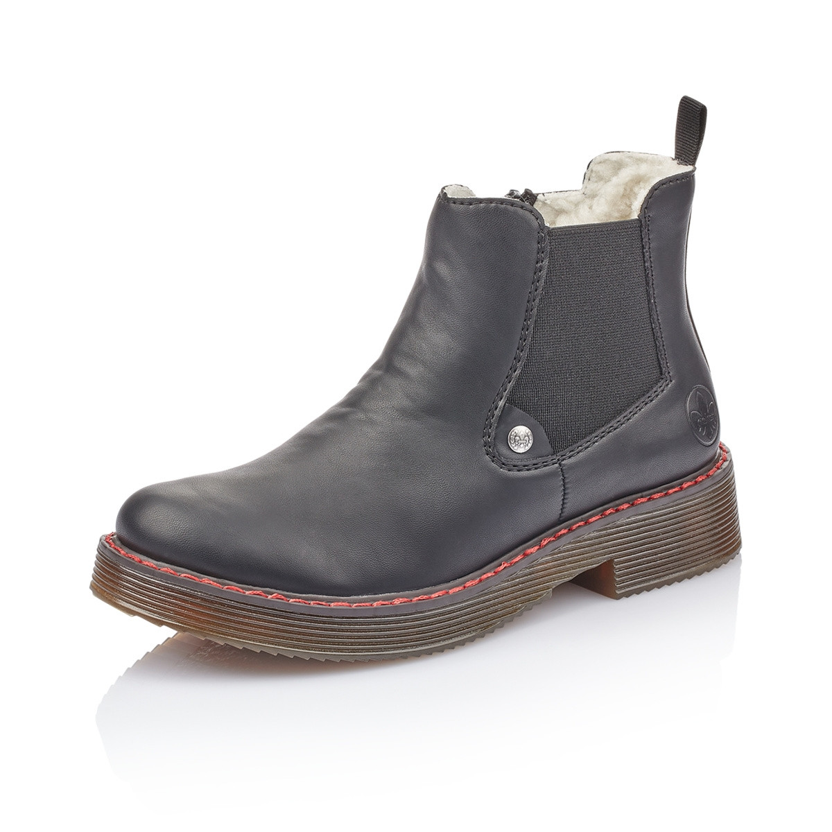 detail Dámská obuv RIEKER RIE-1036694-W9 černá