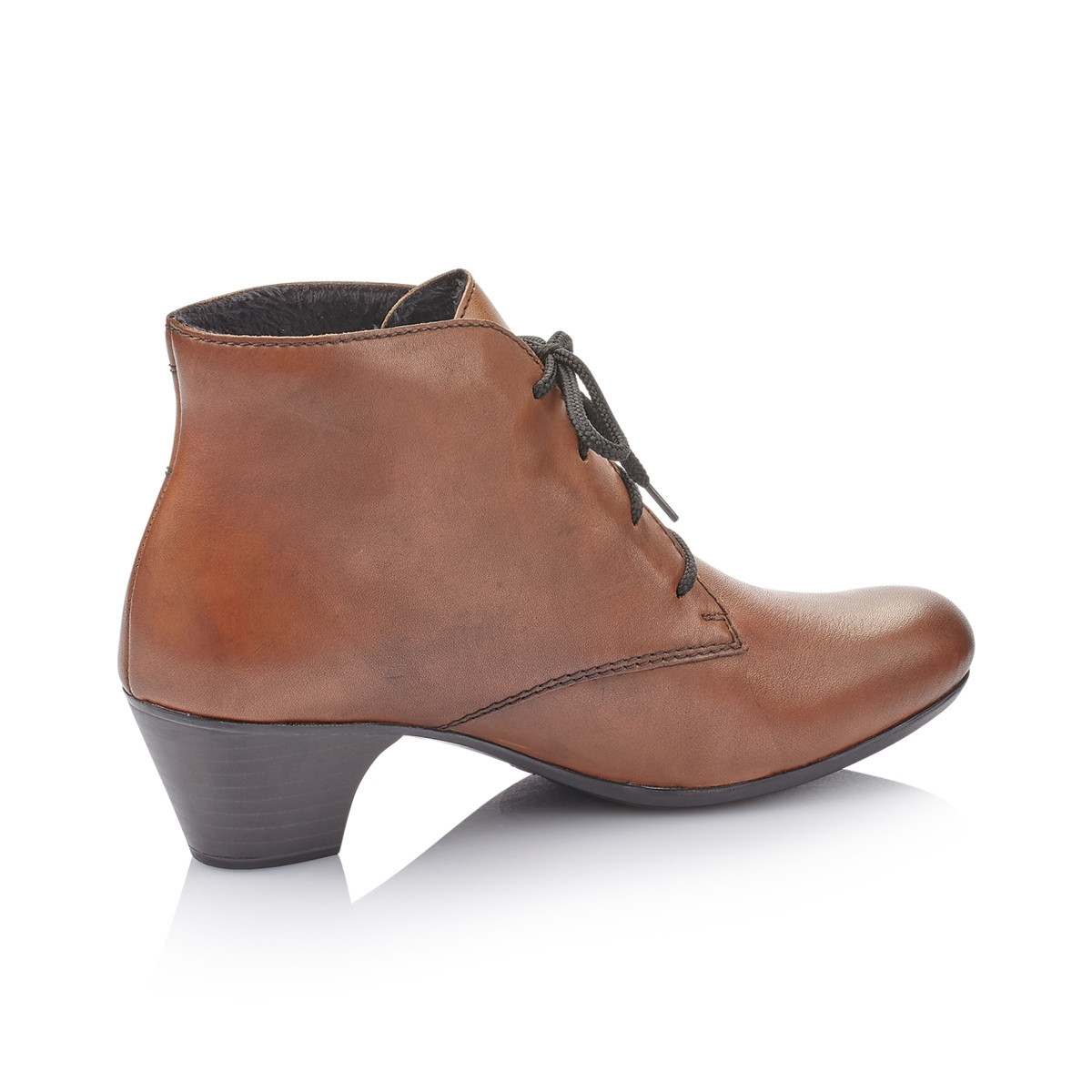 detail Dámská nadměrná obuv RIEKER 70510-22 BRAUN H/W 9