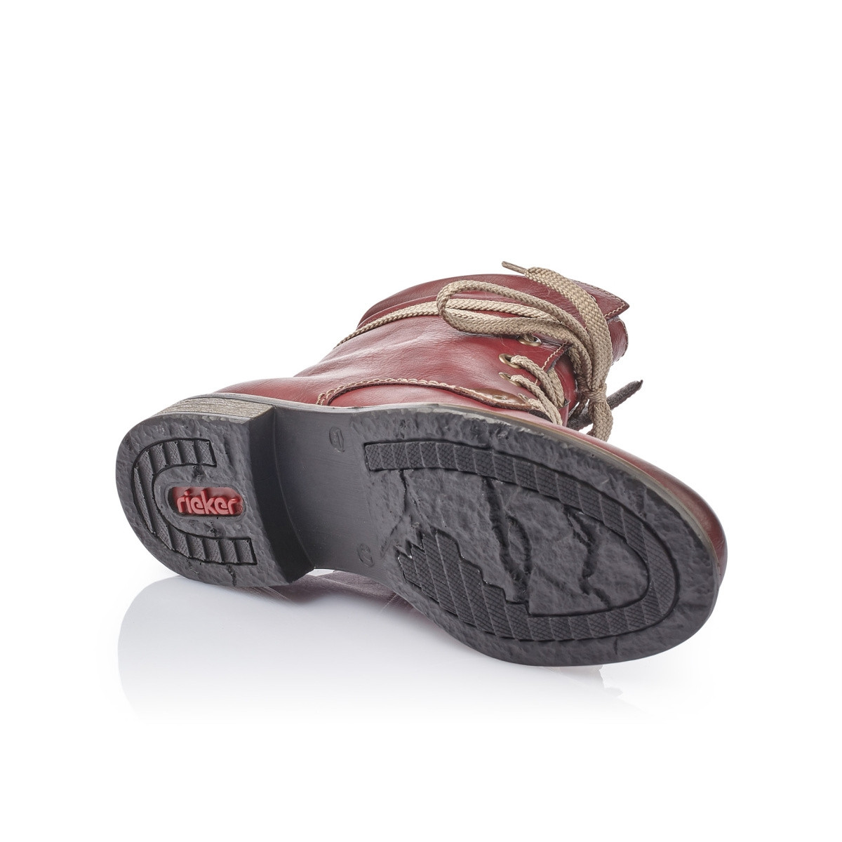 detail Dámská obuv RIEKER RIE-1036706-W9 vínová