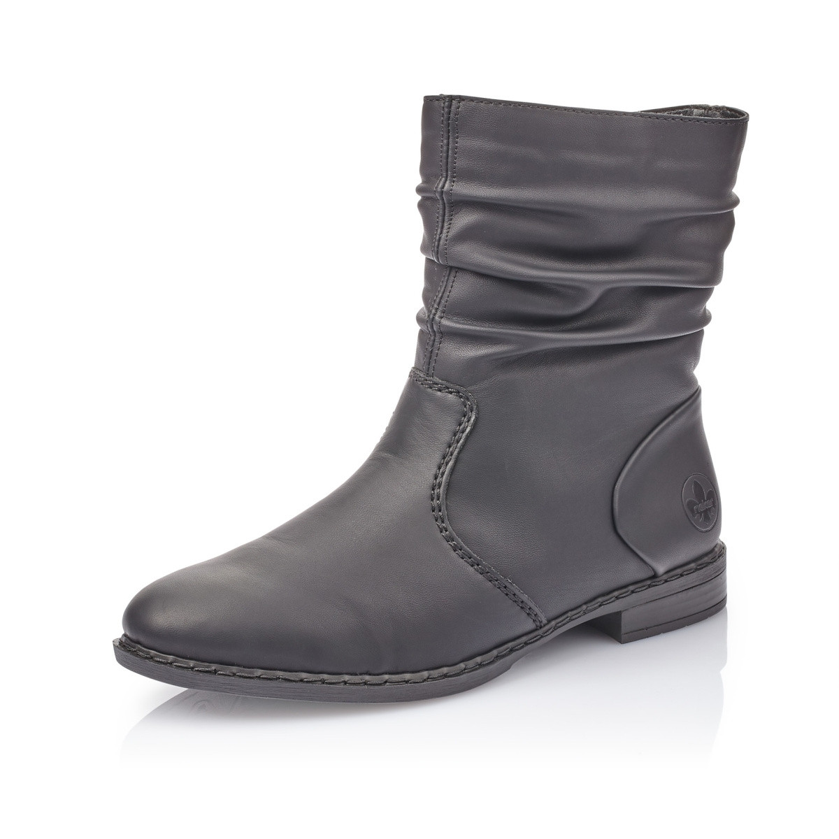 detail Dámská kotníková obuv RIEKER 72470-00 SCHWARZ H/W 9