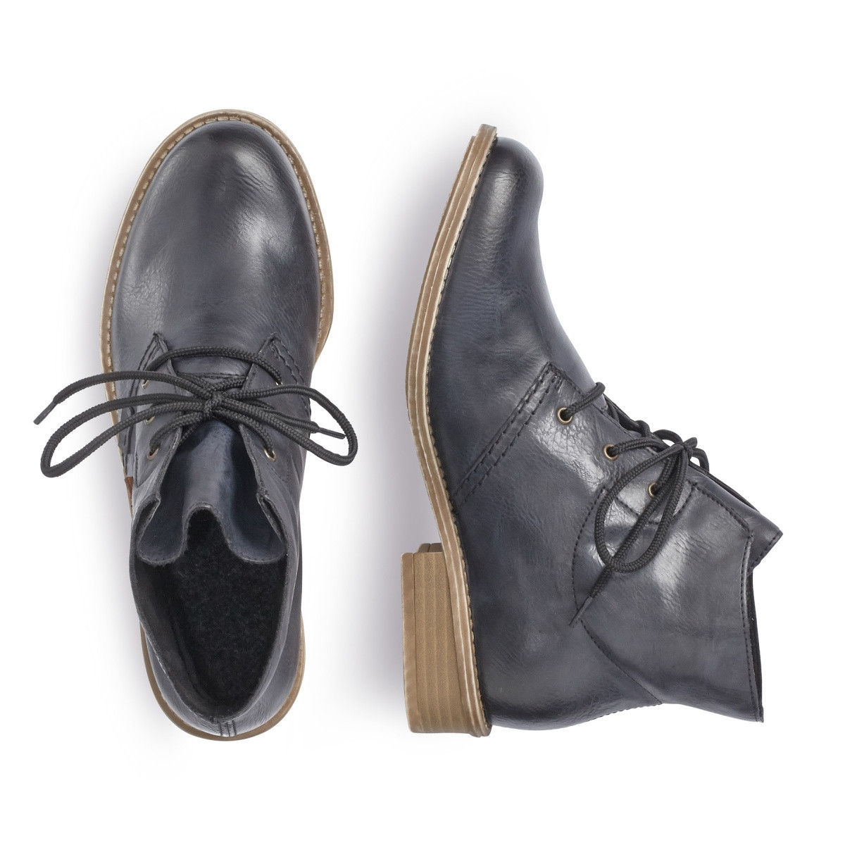 detail Dámska členková obuv RIEKER 72740-14 BLAU H/W 9
