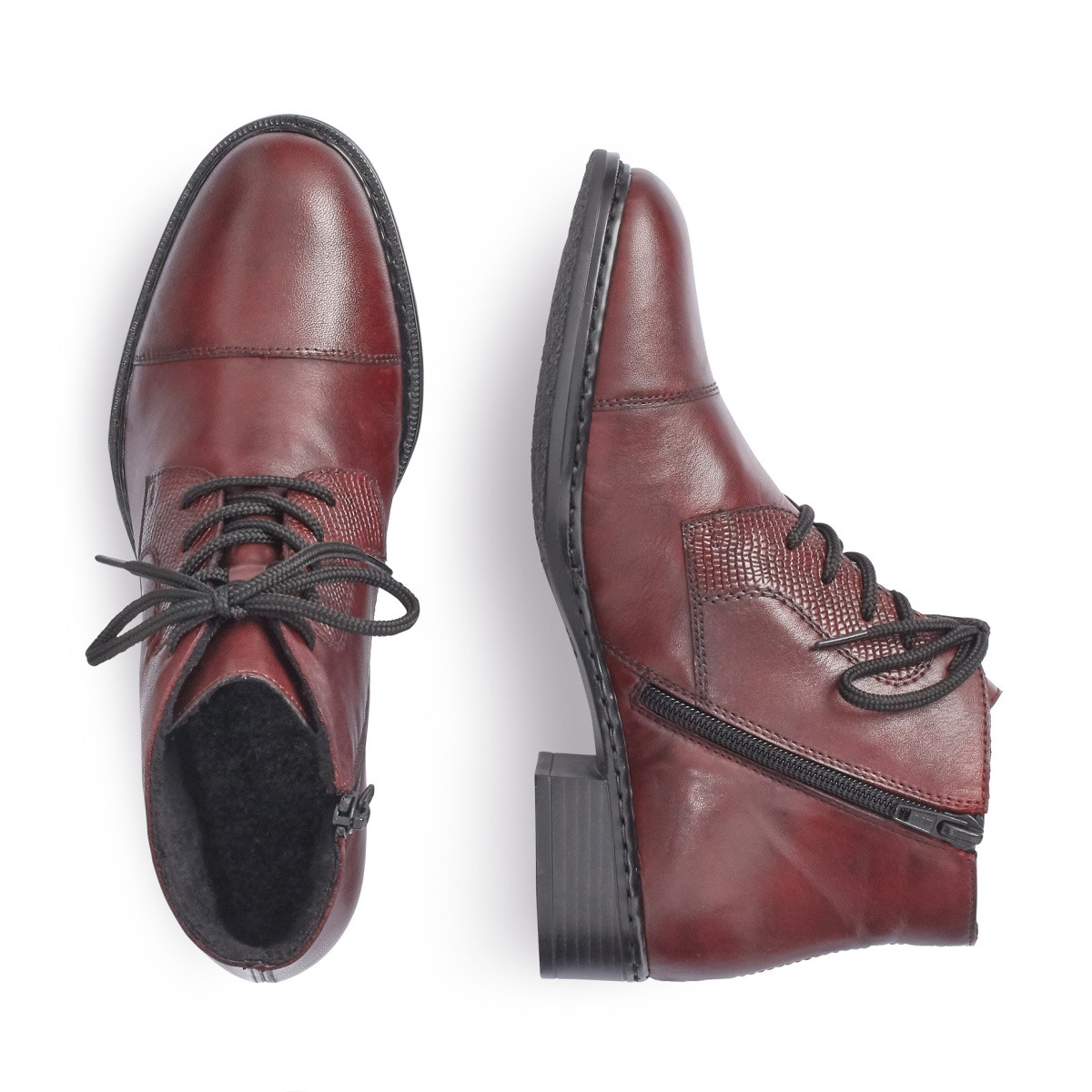 detail Dámská kotníková obuv RIEKER 73420-35 ROT H/W 9